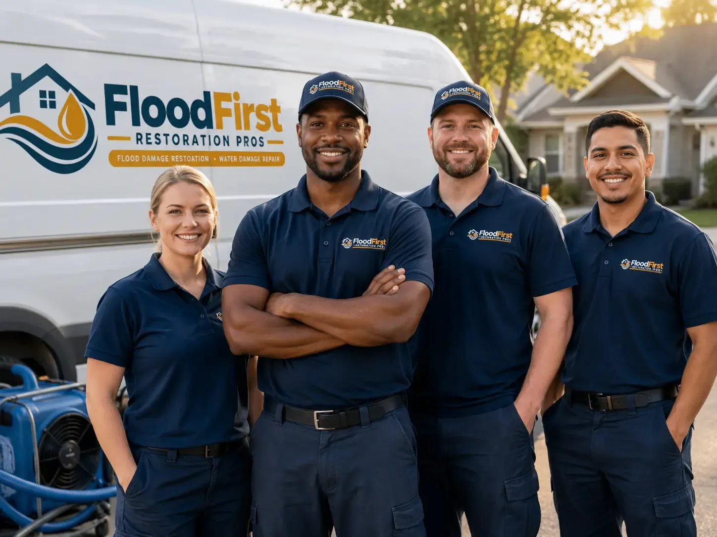 Flood Damage Restoration company in Yorktown, TX