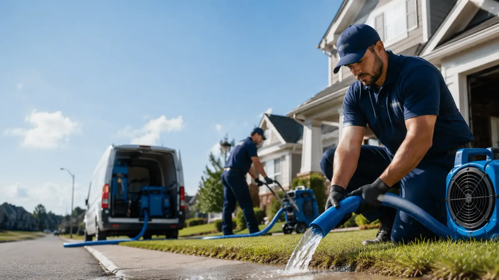 Flood Damage Restoration in Yorktown, TX